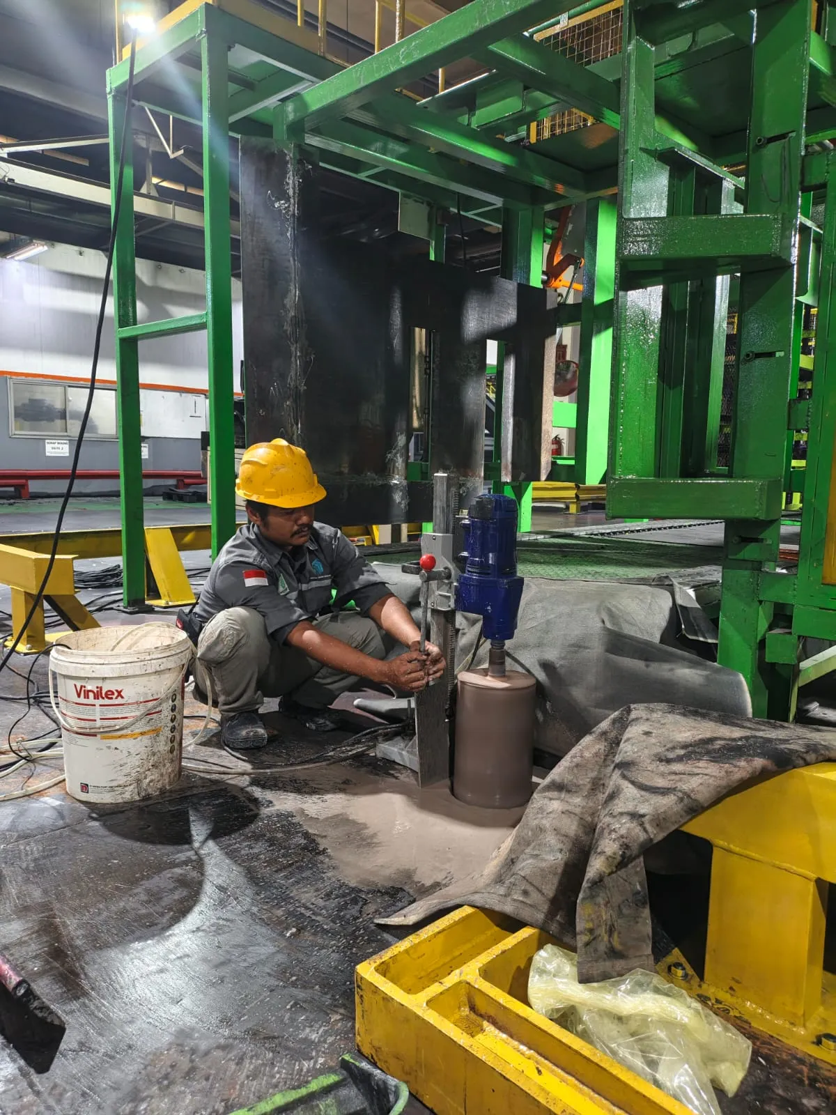 Service Mesin Coring
